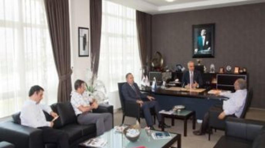 Kaymakam Ayhan&rsquo;dan Satso Başkanı K&ouml;semusul&rsquo;a Ziyaret