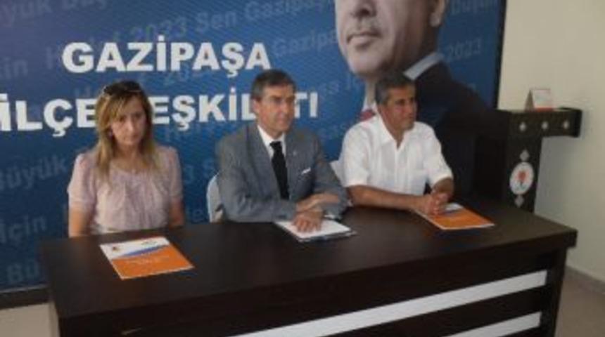 Milletvekili Badak&rsquo;tan Gazipaşa&rsquo;ya Ziyaret