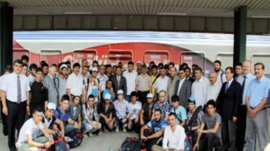 'istiklal Gen&ccedil;lik Treni' Samsun&rsquo;dan Yola &Ccedil;ıktı