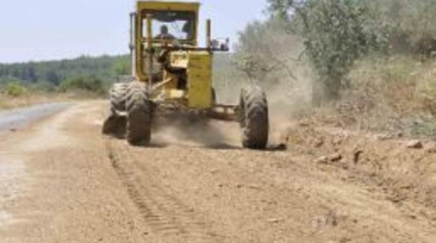 Kirazlı Yolunda &Ccedil;alışmalar Başladı