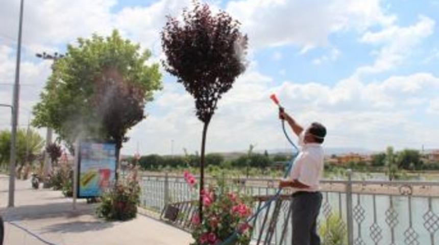 Avanos'ta ila&ccedil;lama &ccedil;alışmaları s&uuml;r&uuml;yor