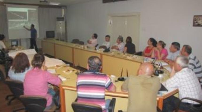 &Ouml;demiş Kent Meydanı Projenin Uygulama &Ccedil;alışmaları Değerlendiriliyor