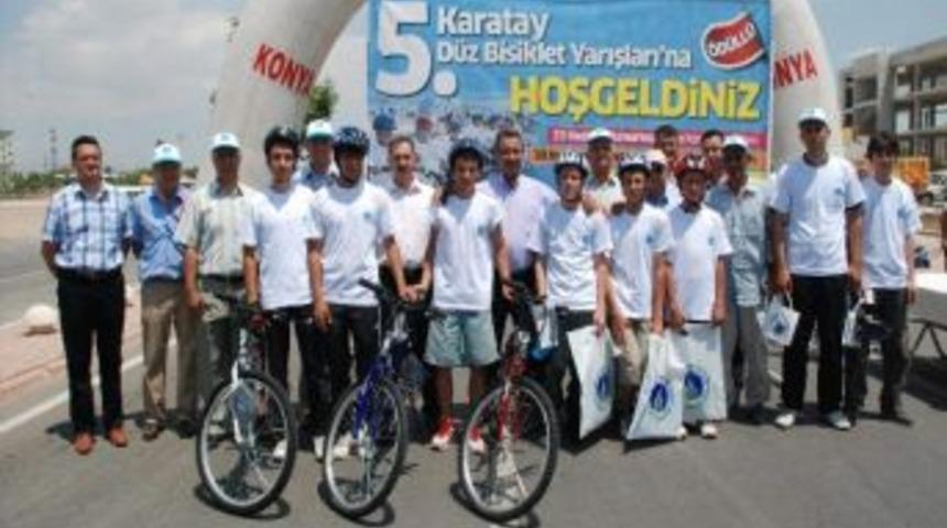 Karatay&rsquo;da Bisiklet Yarışı