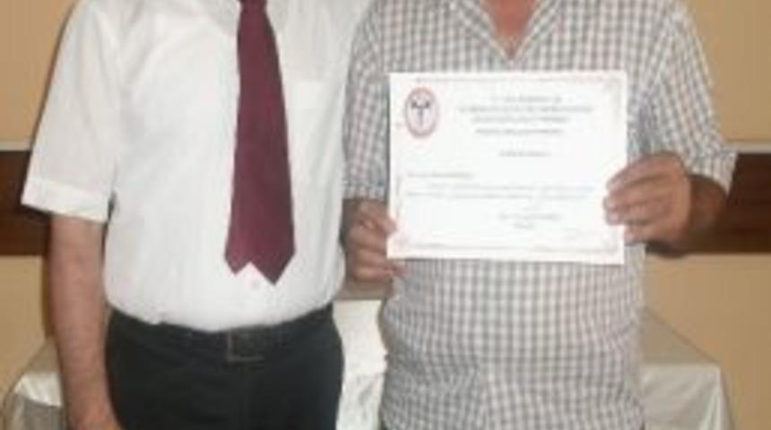 Toplum Ruh Sağlığı Merkezi Eğitimine Katılanlar Sertifikalarını Aldı