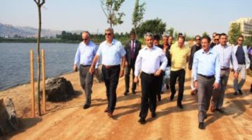 Bakan Nihat Erg&uuml;n İle İbrahim Karaosmanoğlu K&ouml;rfezi İnceledi