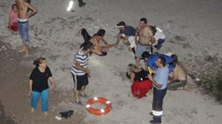 15 g&uuml;nl&uuml;k evliyken denizde boğuldu