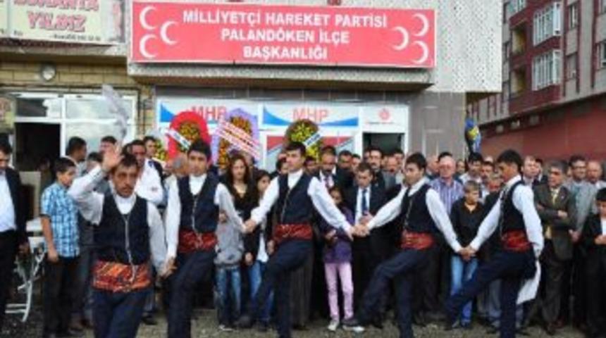 Mhp Paland&ouml;ken İl&ccedil;e Binası D&uuml;zenlenen T&ouml;renle A&ccedil;ıldı