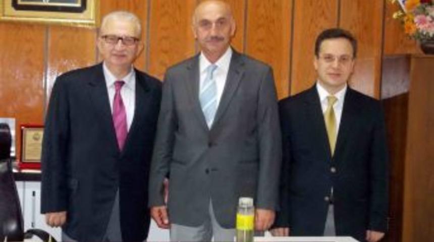 KASİF Başkanı Osman Reis, BYEM Samsun M&uuml;d&uuml;r&uuml; Bayar'ı Ziyaret Etti