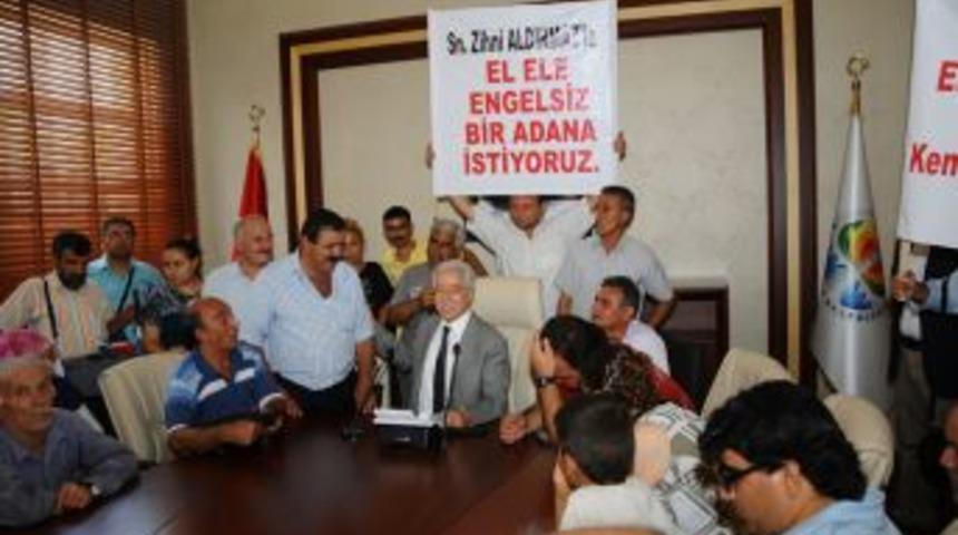 G&ouml;rme engelliler sorunlarını anlattı
