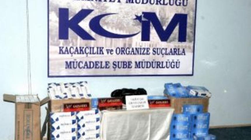 Şanlıurfa&rsquo;da 5 Bin 490 Karton Ka&ccedil;ak Sigara Ele Ge&ccedil;irildi