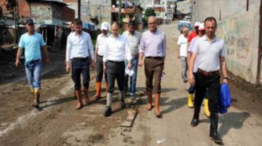 Başkan Yılmaz: Selde Evi Hasar G&ouml;renler Yeni Ev I&ccedil;in Bize M&uuml;racaat Edebilir