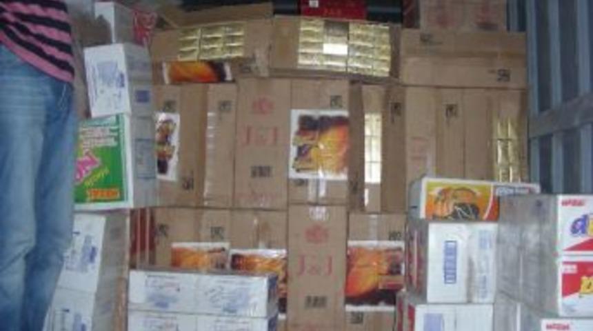 Muş&rsquo;ta Ka&ccedil;ak Sigara Operasyonu