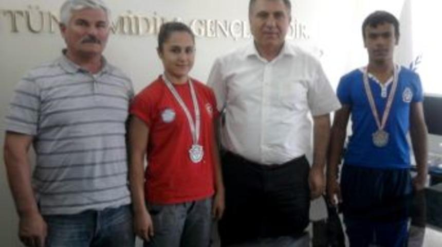 Halterci Sporculardan Bağcı&rsquo;ya Ziyaret