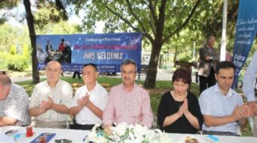 Başkan K&ouml;şker Kırgız Konuklarını Ağırladı