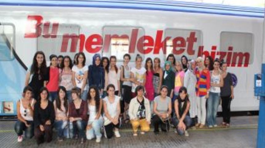 Karaelmas Gen&ccedil;lik Treni Zonguldak&rsquo;tan Hareket Etti