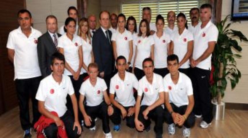 Şampiyon Atletlerden Baykan&rsquo;a Ziyaret