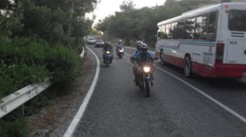 &Ouml;demişli Mototeam Tutkunları Denizle Buluştu