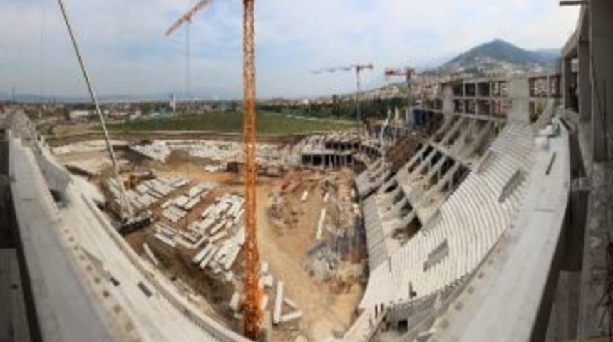 Stadyum Kaba İnşaatında Sona Doğru