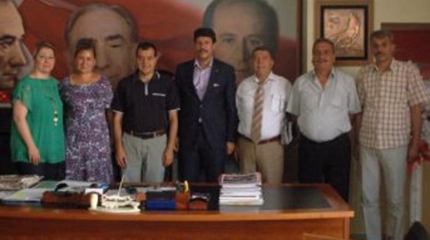 DSP'den MHP'ye ziyaret