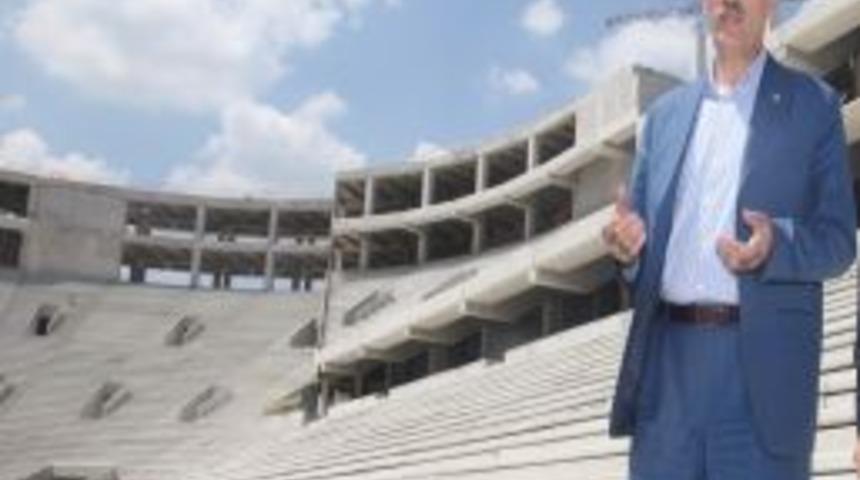 Altepe: Stad Inşaatının Durması S&ouml;z Konusu Değil