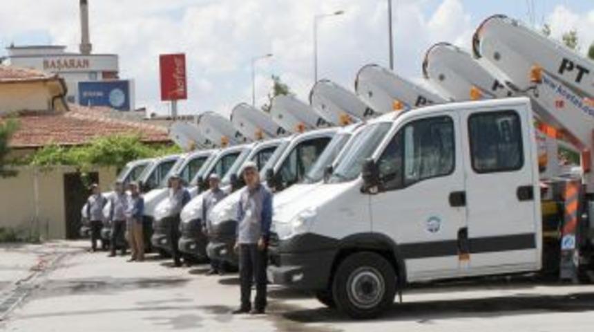 Kayseri Elektrik Şirketi&rsquo;nde Yeni Ara&ccedil;lar Hizmete Girdi