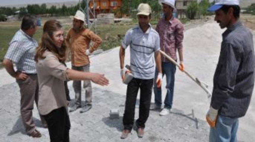 Başkan Erg&uuml;neş &Ccedil;alışmaları Denetleri