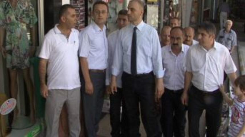 G&uuml;lay, Fevkani K&ouml;pr&uuml; Esnafını Ziyaret Etti