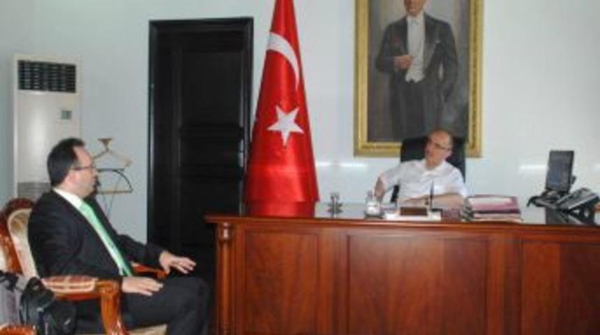 Elginkan M&uuml;d&uuml;r&uuml;&rsquo;nden Vali &Ouml;z&ccedil;imen&rsquo;i Ziyaret
