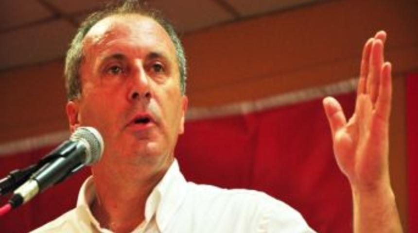 Chp Grup Başkan Vekili Muharrem İnce: