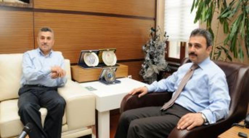 Akif G&uuml;lle&rsquo;den Belediye Başkanı K&uuml;lc&uuml;&rsquo;ye Ziyaret