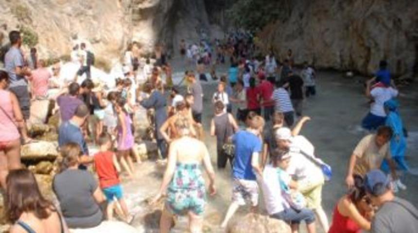 Saklıkent&rsquo;e Ziyaret&ccedil;i Akını