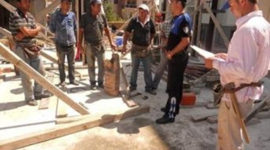 İnşaat İş&ccedil;ileri Bilgilendirildi