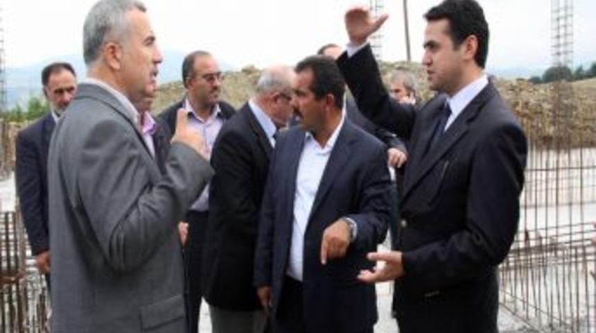 Milletvekili Demir, Asarcık İHL Inşaatında Incelemede Bulundu