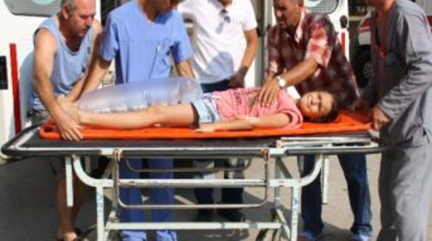 Enez&rsquo;de Meydana Gelen Trafik Kazasında 6 Kişi Yaralandı.