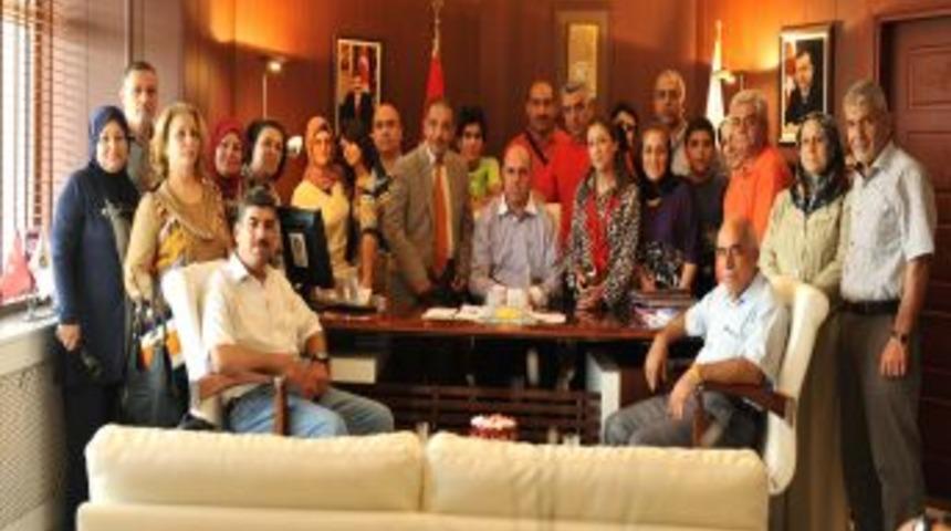 Kerk&uuml;k Heyetinden Mardin Belediyesi&rsquo;ne Ziyaret