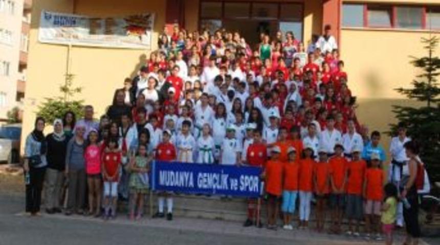 Mudanya&rsquo;da Yaz Spor Okulları Coşkusu