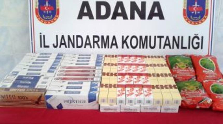 Ka&ccedil;ak&ccedil;ılık Zanlısı 2,5 Ton Ka&ccedil;ak &Ccedil;ayla Yakalandı