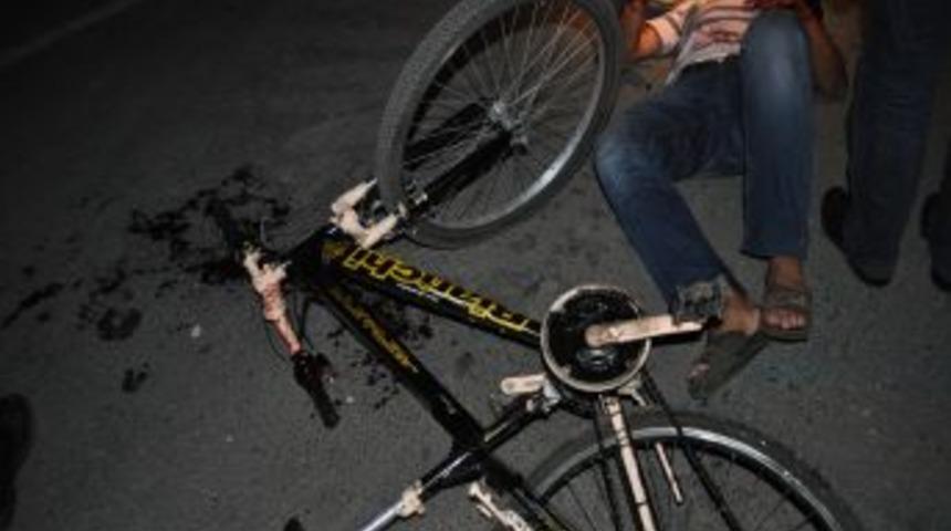 Bisikletin Frenini Fazla Sıkınca Takla Attı