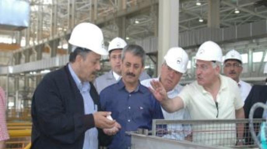 Komisyon &Uuml;yesi Vekillerden Eti Maden İşletmeleri'ne Ziyaret