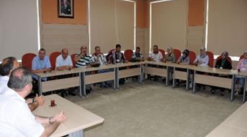 Irak T&uuml;rkmen &Ouml;ğretmenler Birliği&rsquo;nden Belediyeye Ziyaret
