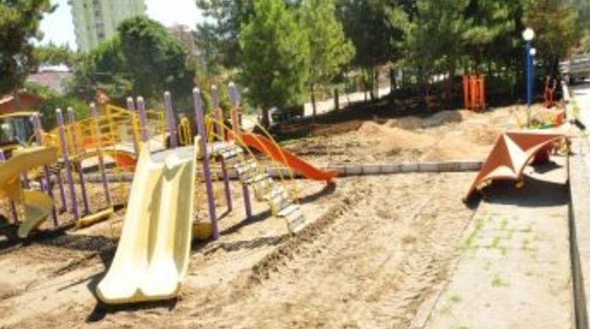 &Ccedil;amlık Park Yenileniyor