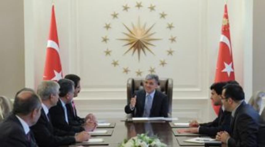 KESK, TTB, TMMOB Ve DİSK Heyeti &Ccedil;ankaya K&ouml;şk&uuml;'nde