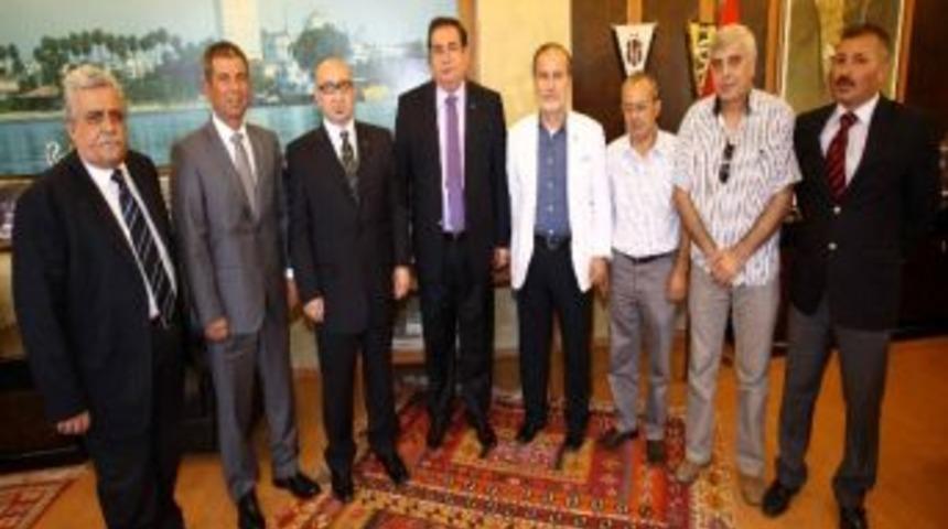 Tsyd Adana Şubesi&rsquo;nden Başkan &Ouml;zcan&rsquo;a &Ouml;vg&uuml;