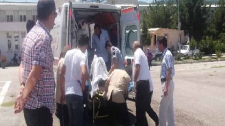 Yaralı S&uuml;r&uuml;c&uuml;y&uuml; Hava Ambulansı Sevk Etti