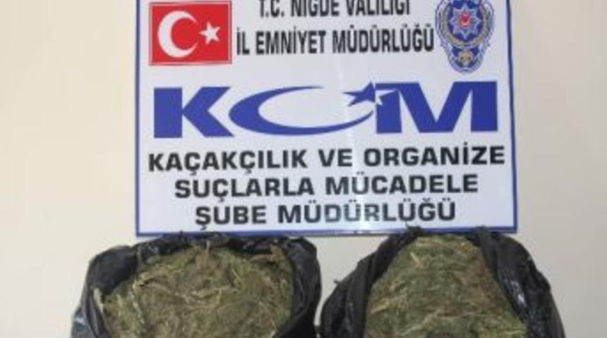 Niğde&rsquo;de 18 Kilo Esrar Ele Ge&ccedil;irildi