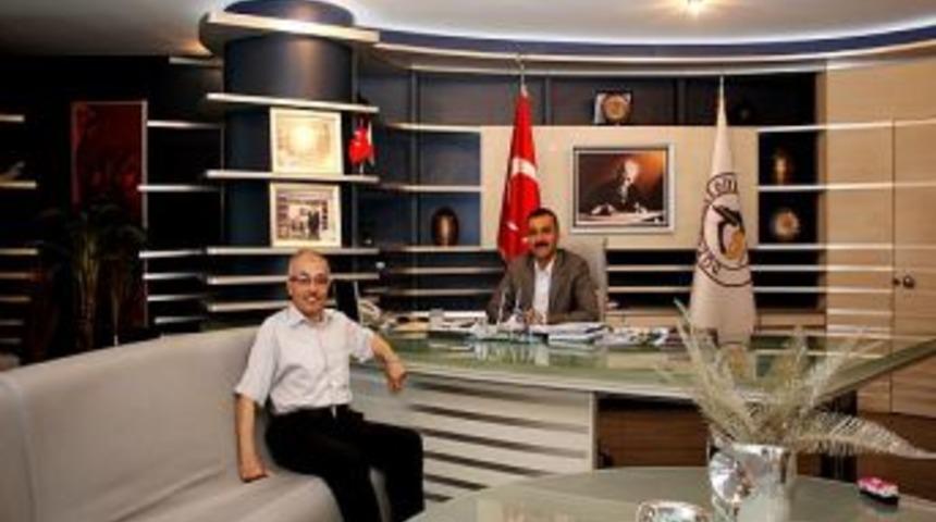 D&uuml;zce Belediye Başkanı Bayram&rsquo;a Nezaket Ziyareti