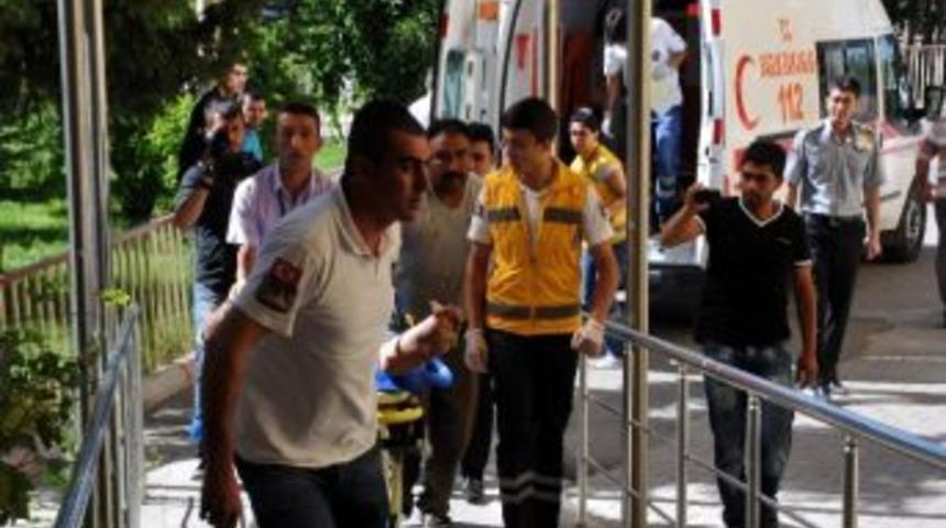 Y&uuml;ksek Gerilim Hattına Kapılan Şof&ouml;r Yoğun Bakımda