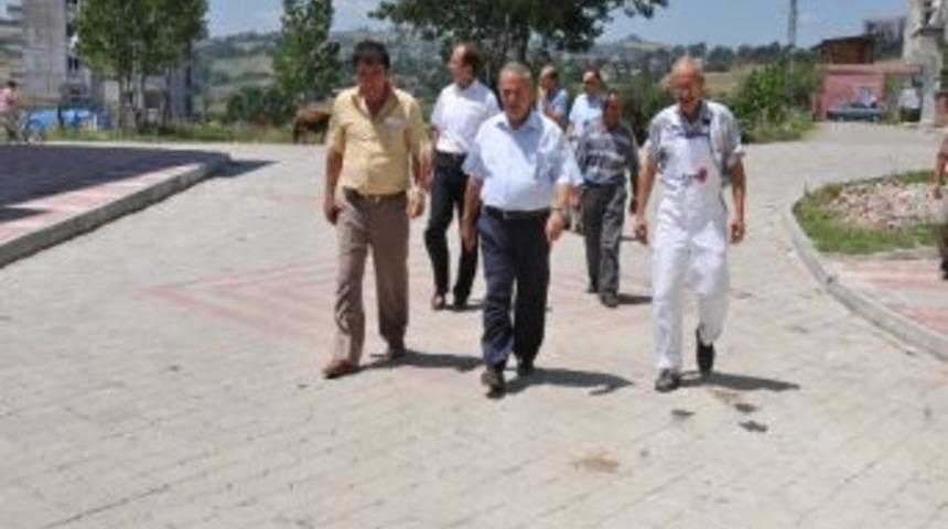 İlkadım&rsquo;da Yollar G&uuml;zelleşiyor