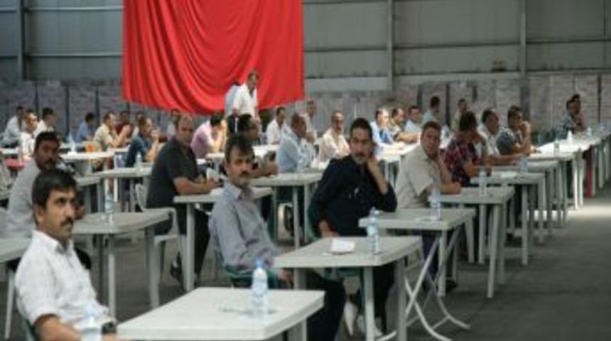 Kayseri Şeker Fabrikası&rsquo;nda Grup Terfi Sınavları Yapıldı