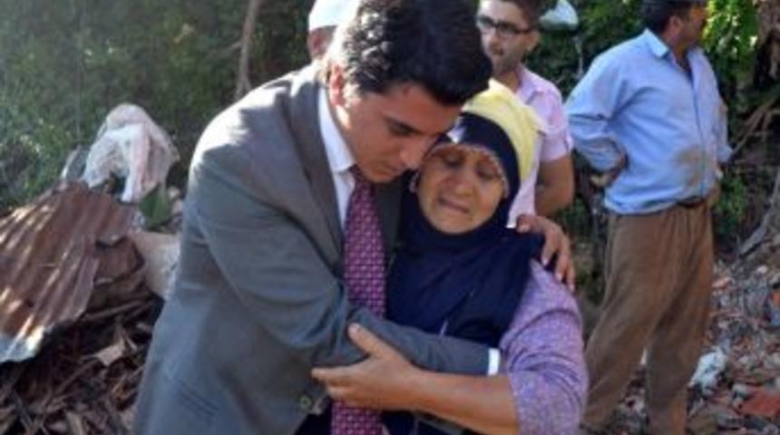 Kaymakam Akıl'dan Afetzede Aileye Ziyaret